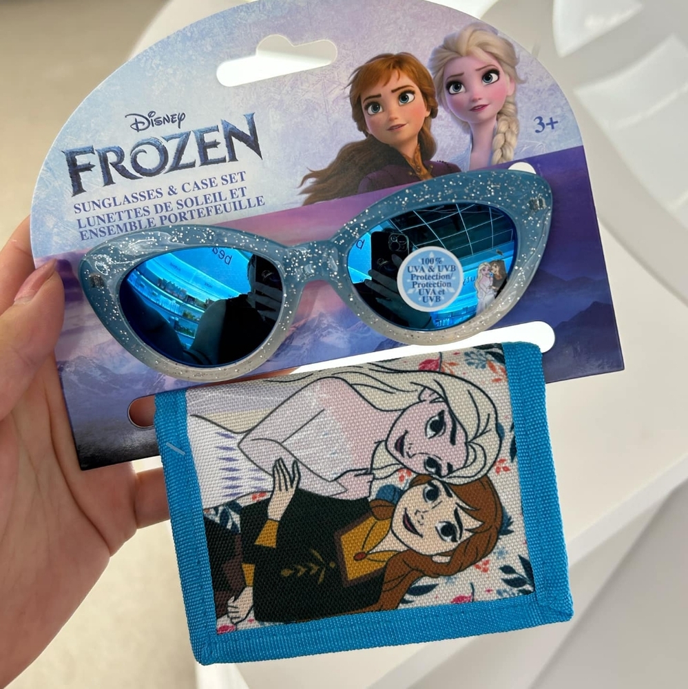 Disney frozen girls sunglasses & case set